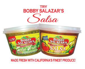 Bobby Salazars Salsa Verde and Medium Salsa