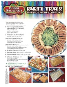 Bobby Salazar's Party Trays